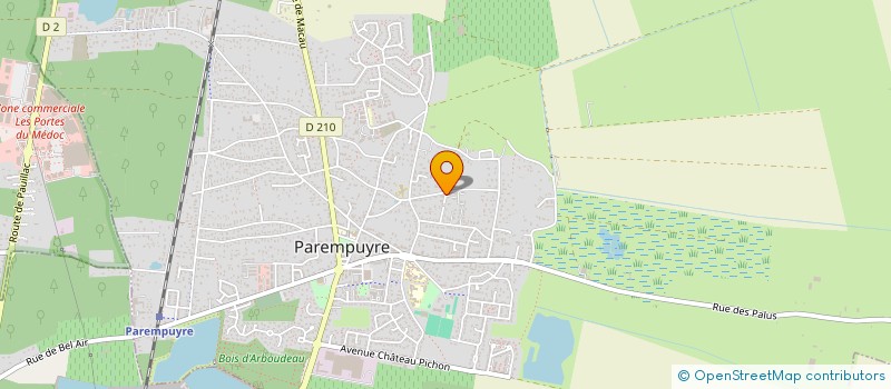 localisation de l'entreprise SCI LE CLOS CAILLAVET  PAREMPUYRE