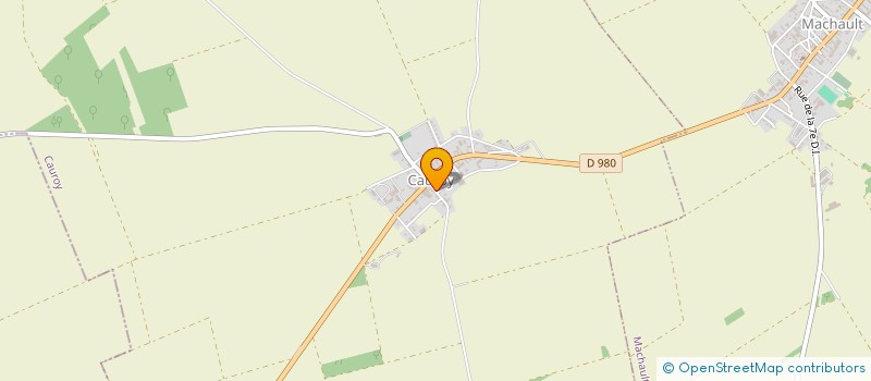 localisation de l'entreprise SCI LE CLOS D ALINCOURT  ALINCOURT