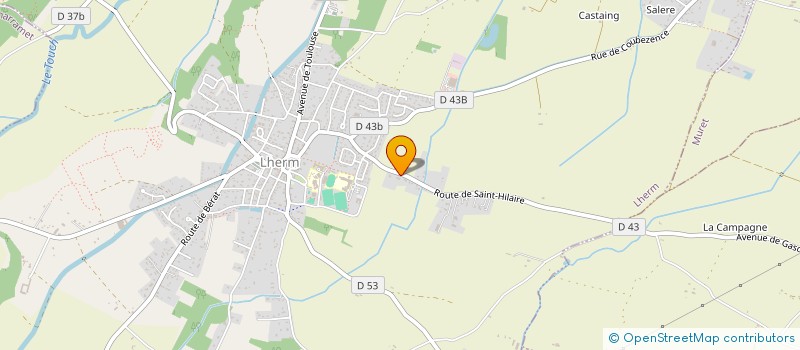 localisation de l'entreprise SCI LE CLOS D'ANABEL à LHERM