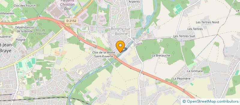 localisation de l'entreprise SCI LE CLOS D'ANDONVILLE à BOIGNY-SUR-BIONNE