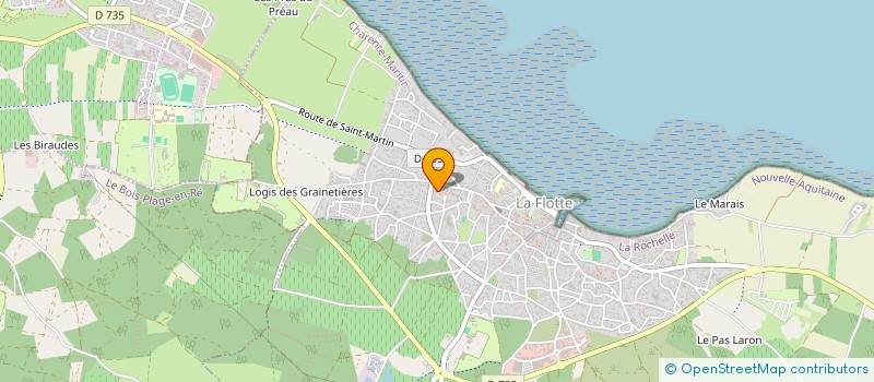 localisation de l'entreprise SCI LE CLOS D'ANITA  LA FLOTTE