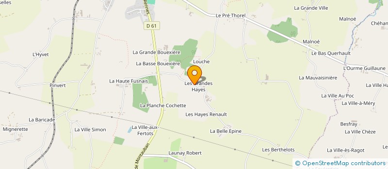 localisation de l'entreprise SCI LE CLOS D'ARTOIS  MEDREAC