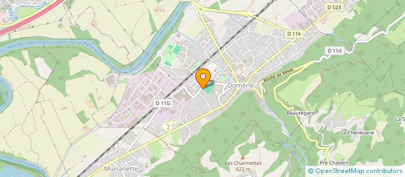 localisation de l'entreprise SCI LE CLOS D'ELYSEE  DOMENE