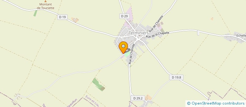 localisation de l'entreprise SCI LE CLOS D'ETAIN à EOLE-EN-BEAUCE