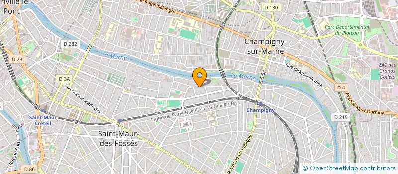 localisation de l'entreprise SCI LE CLOS D'ORLEANS à SAINT-MAUR-DES-FOSSES