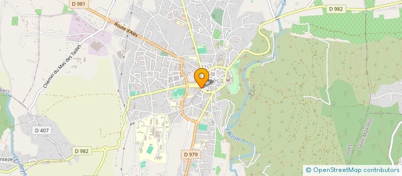 localisation de l'entreprise SCI LE CLOS D UZES  UZES