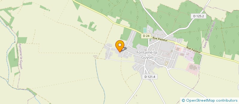 localisation de l'entreprise SCI LE CLOS DE BOISSAY à FONTAINE-LA-GUYON
