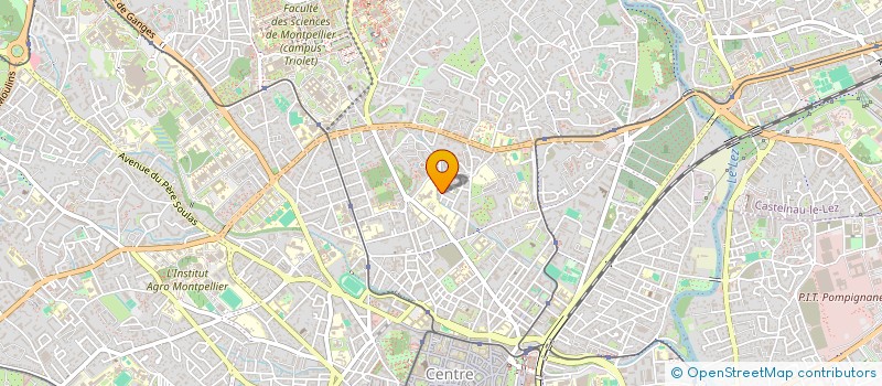 localisation de l'entreprise SCI LE CLOS DE BOUTONNET à MONTPELLIER