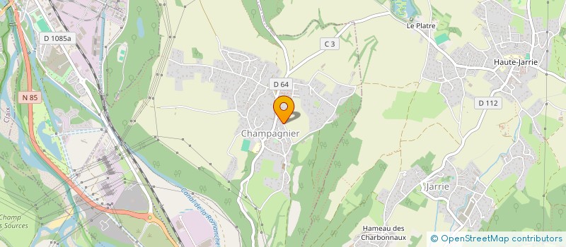 localisation de l'entreprise SCI LE CLOS DE CHAMPAGNIER  CHAMPAGNIER