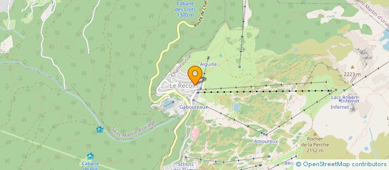 localisation de l'entreprise SCI LE CLOS DE CHAMROUSSE  CHAMROUSSE