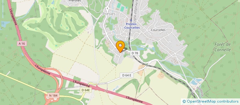 localisation de l'entreprise SCI LE CLOS DE CHARS à PRESLES