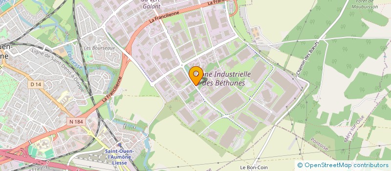 localisation de l'entreprise SCI LE CLOS DE CORSUET à SAINT-OUEN-L'AUMONE