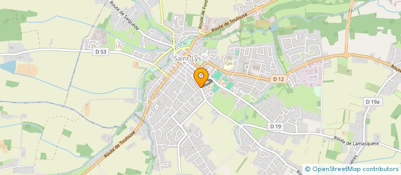 localisation de l'entreprise SCI LE CLOS DE JEAN MARIE  SAINT-LYS