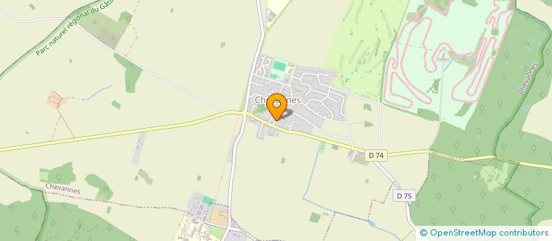 localisation de l'entreprise SCI LE CLOS DE L'EGLISE à CHEVANNES