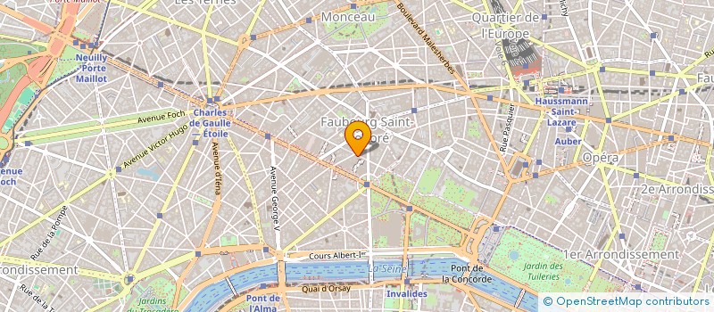 localisation de l'entreprise SCI LE CLOS DE L'EGLISE à PARIS