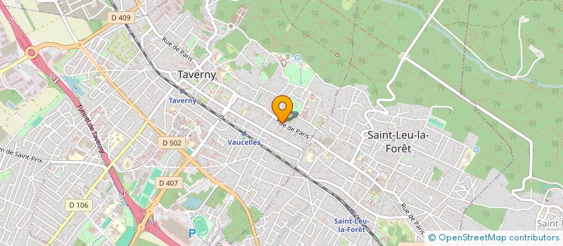localisation de l'entreprise SCI LE CLOS DE L OLIVIER à TAVERNY