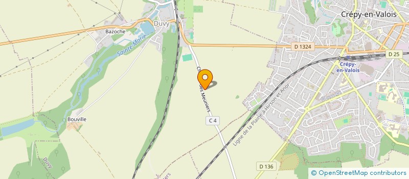 localisation de l'entreprise SCI LE CLOS DE LA BRIOLLE  ROUVILLE