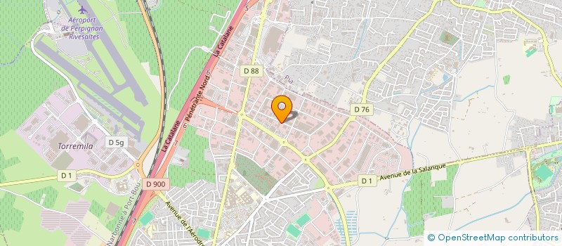 localisation de l'entreprise SCI LE CLOS DE LA COUSTOUNE à PERPIGNAN