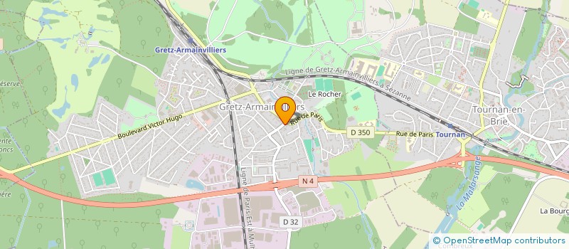 localisation de l'entreprise SCI LE CLOS DE LA FONTAINE à GRETZ-ARMAINVILLIERS
