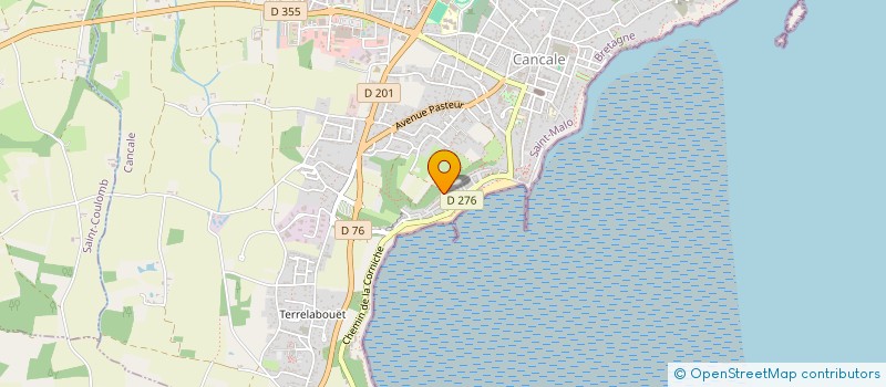 localisation de l'entreprise SCI LE CLOS DE LA HOULE  CANCALE