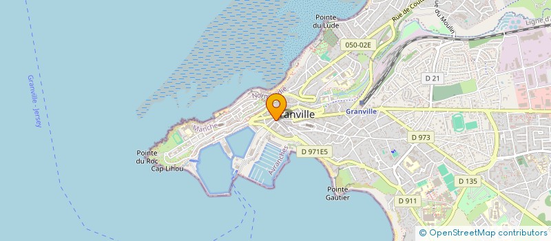 localisation de l'entreprise SCI LE CLOS DE LA LIBERTE à GRANVILLE