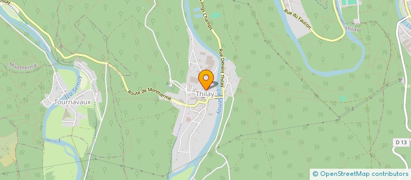 localisation de l'entreprise SCI LE CLOS DE LA MOTTE  THILAY