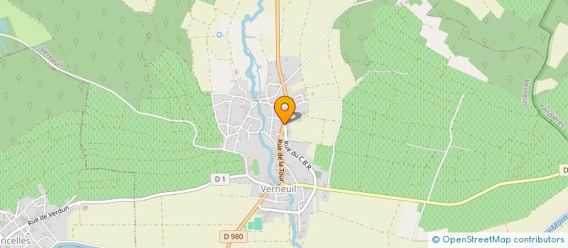 localisation de l'entreprise SCI LE CLOS DE LA TOUR à VERNEUIL