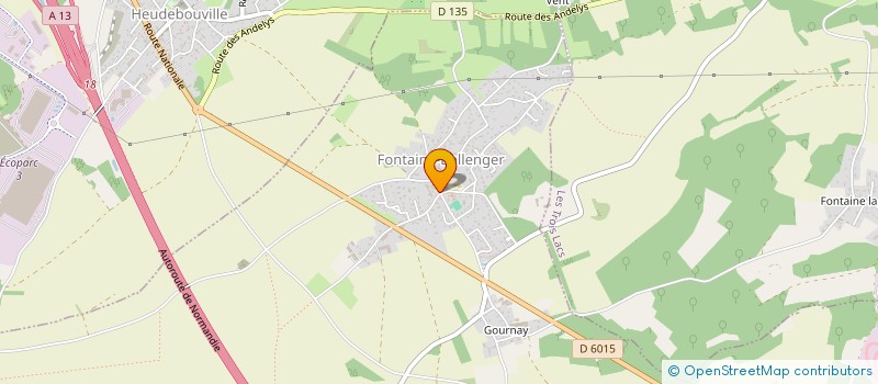 localisation de l'entreprise SCI LE CLOS DE LA VILLE  LE VAL D'HAZEY