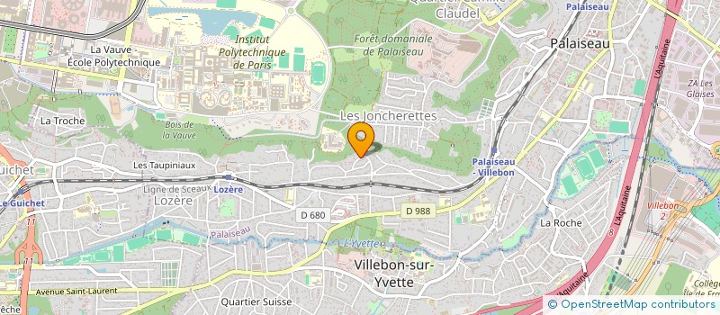 localisation de l'entreprise SCI LE CLOS DE LOZERE à PALAISEAU