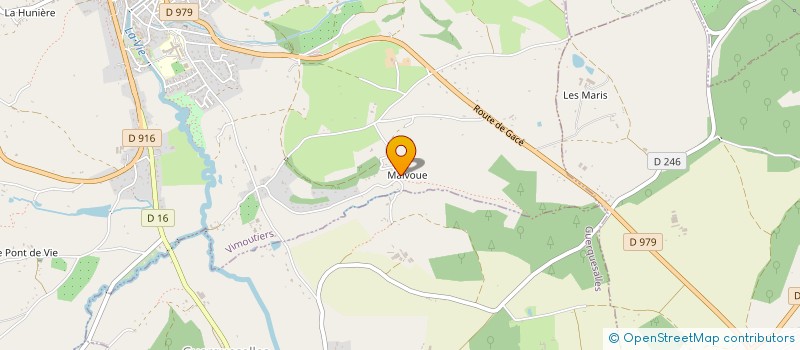 localisation de l'entreprise SCI LE CLOS DE MALVOUE à VIMOUTIERS