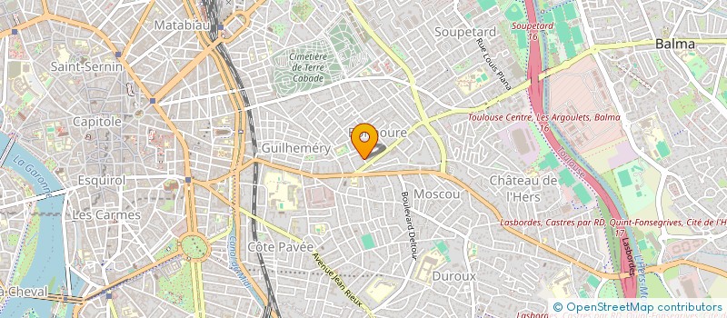 localisation de l'entreprise SCI LE CLOS DE MIRANDOL à TOULOUSE