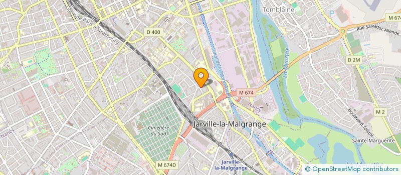 localisation de l'entreprise SCI LE CLOS DE SAVERNE  NANCY