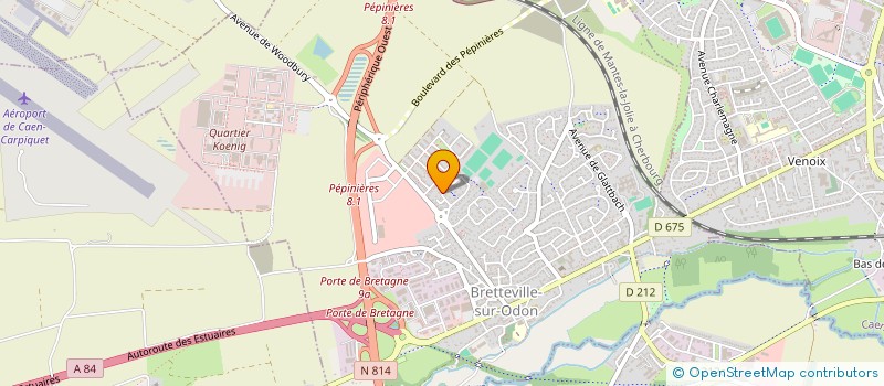 localisation de l'entreprise SCI LE CLOS DE VERSON  BRETTEVILLE-SUR-ODON