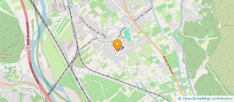 localisation de l'entreprise SCI LE CLOS DE VOULONNE  CHEVAL-BLANC