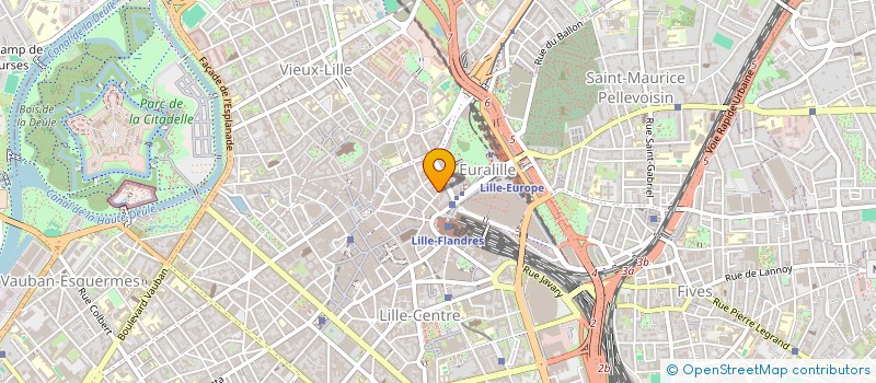 localisation de l'entreprise SCI LE CLOS DELESPAUL  LILLE