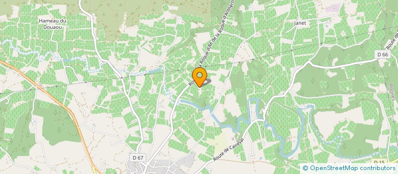 localisation de l'entreprise SCI LE CLOS DES ARMIEUX  LAMBESC