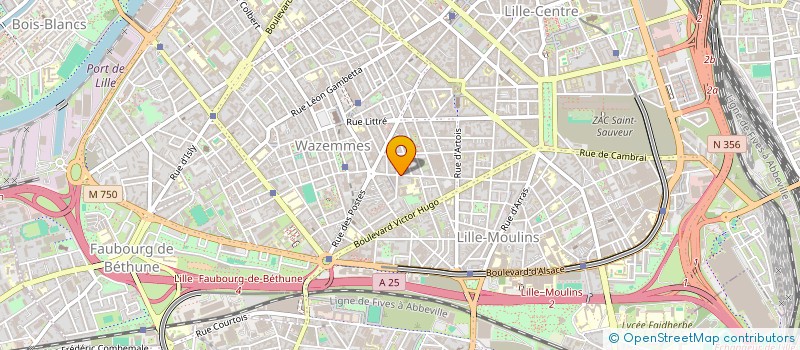 localisation de l'entreprise SCI LE CLOS DES CAPUCINES à LILLE