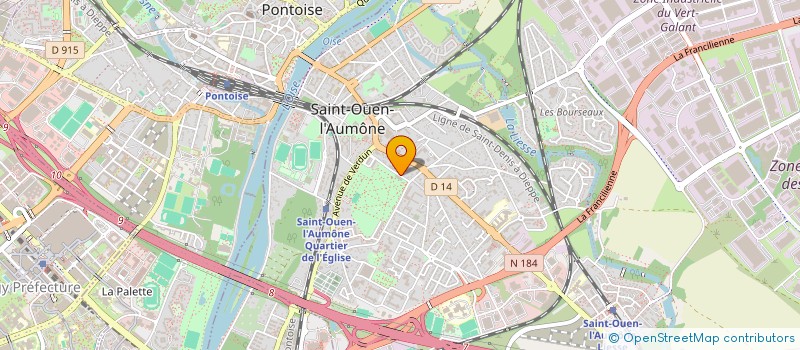 localisation de l'entreprise SCI LE CLOS DES CAPUCINS à SAINT-OUEN-L'AUMONE