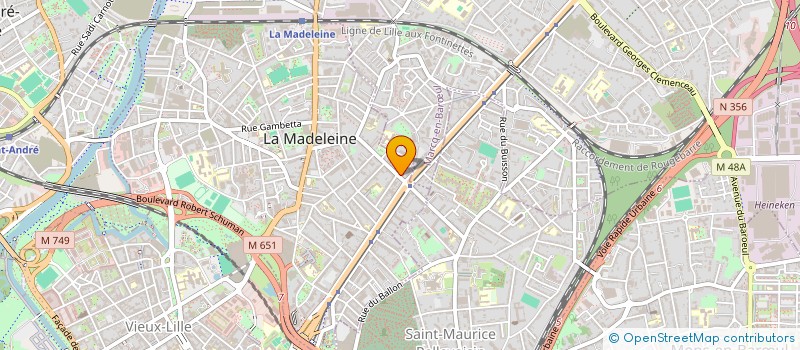 localisation de l'entreprise SCI LE CLOS DES CHARMETTES à LA MADELEINE