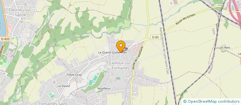 localisation de l'entreprise SCI LE CLOS DES COQUELICOTS  CAILLOUX-SUR-FONTAINES