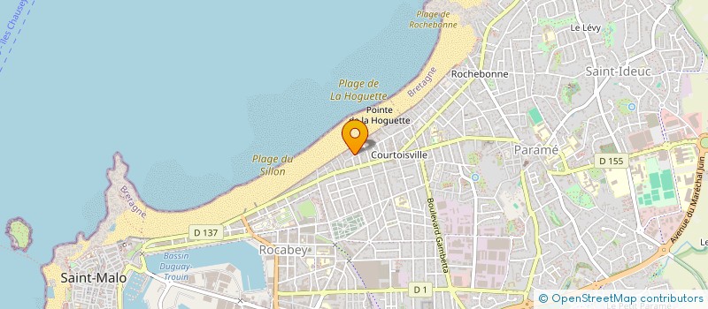 localisation de l'entreprise SCI LE CLOS DES EPIETTES  SAINT-MALO