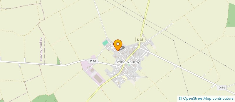 localisation de l'entreprise SCI LE CLOS DES FAUBOURGS  BEINE-NAUROY