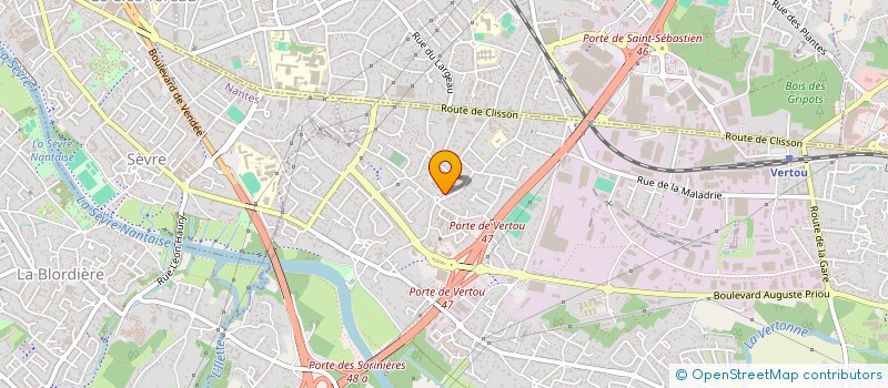 localisation de l'entreprise SCI LE CLOS DES FONTENELLES à VERTOU