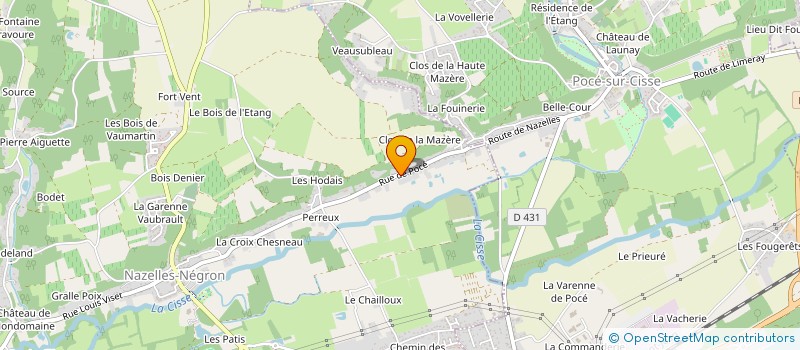 localisation de l'entreprise SCI LE CLOS DES GARDES  LIMERAY