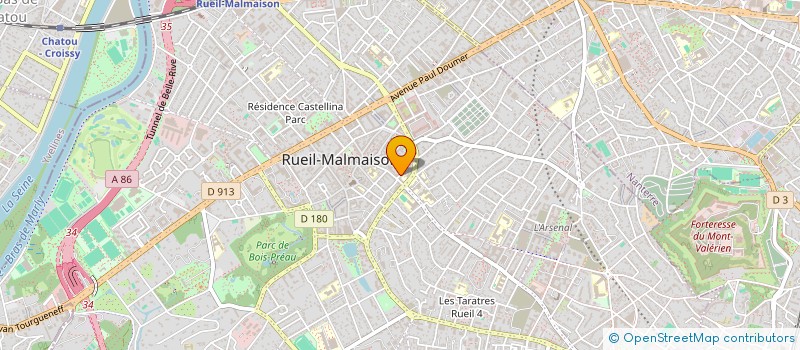localisation de l'entreprise SCI LE CLOS DES IMPRESSIONNISTES à RUEIL-MALMAISON