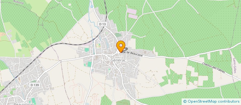 localisation de l'entreprise SCI LE CLOS DES LILAS  GENERAC