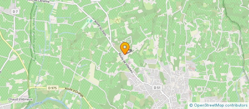 localisation de l'entreprise SCI LE CLOS DES LOUPS  VAISON-LA-ROMAINE