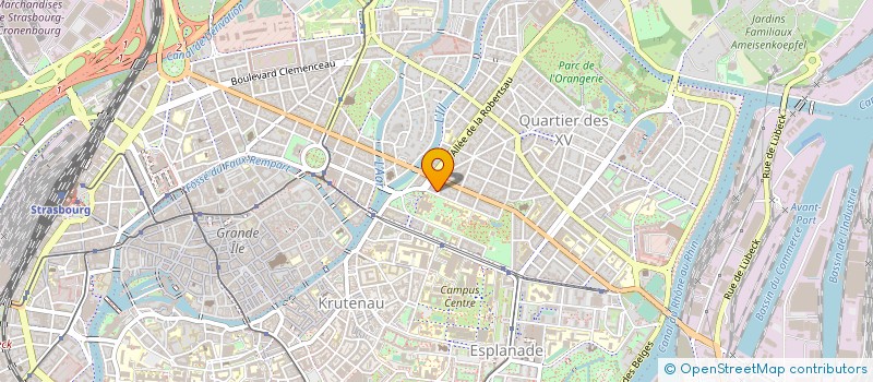 localisation de l'entreprise SCI LE CLOS DES MUSICIENS à STRASBOURG