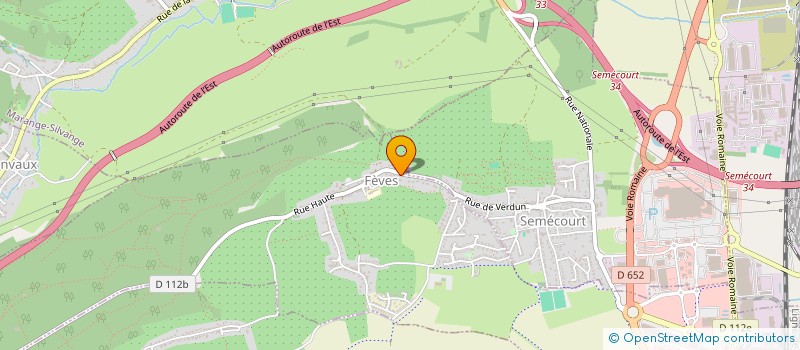 localisation de l'entreprise SCI LE CLOS DES NOYERS  FEVES