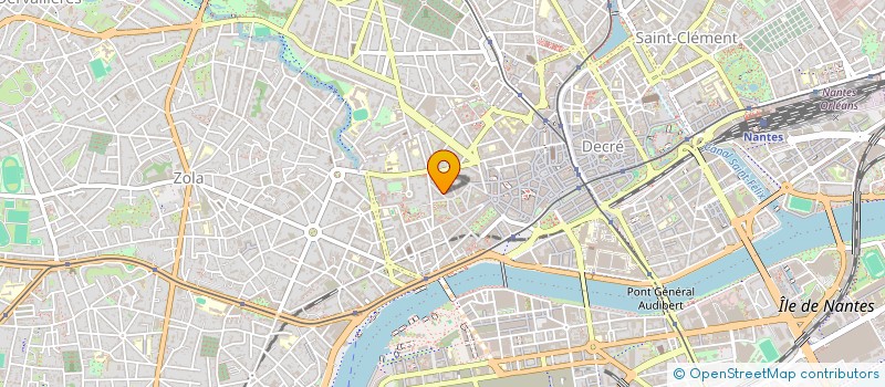 localisation de l'entreprise SCI LE CLOS DES POIRIERS à NANTES